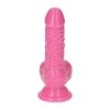Realistyczne żylaste dildo cyber skóra 10 cm